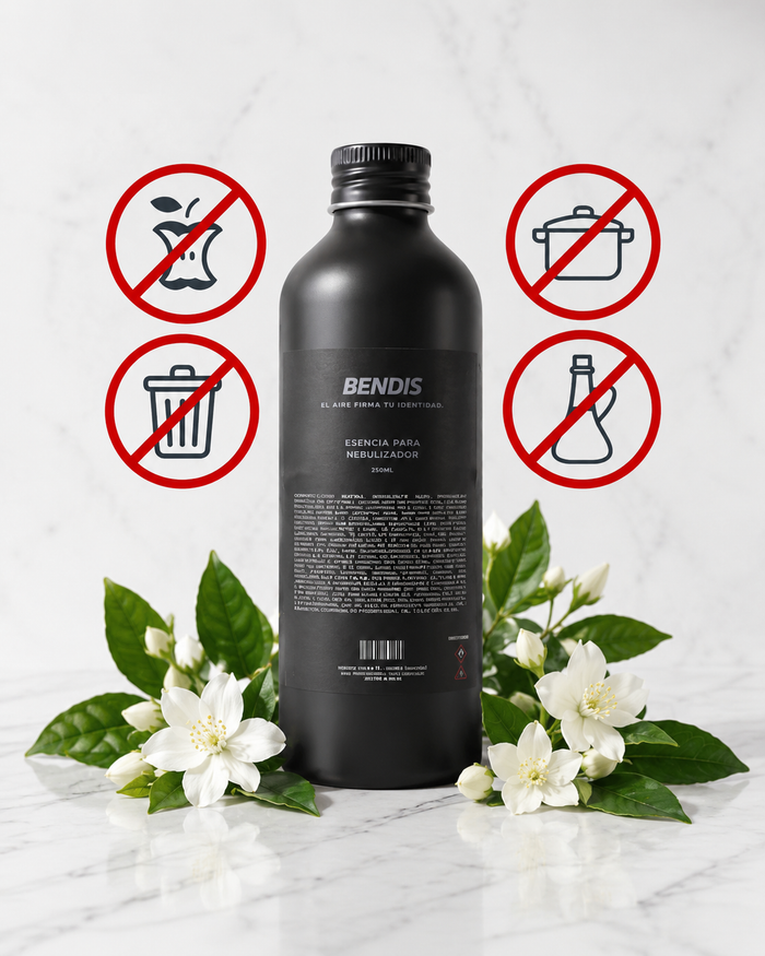 Neutralizador Jazmín de BENDIS para eliminar el olor a orina en residencias de mayores