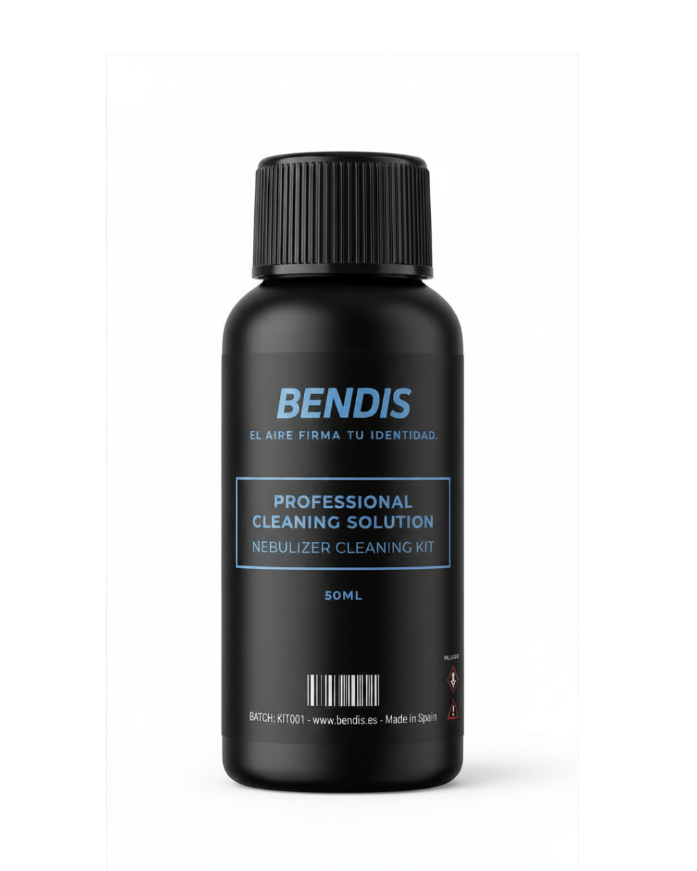 Botella de alcohol de limpieza de 50ml para mantenimiento de nebulizadores BENDIS
