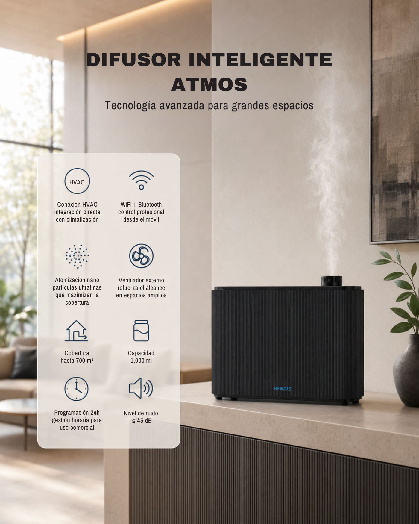 BENDIS ATMOS (600 m²)