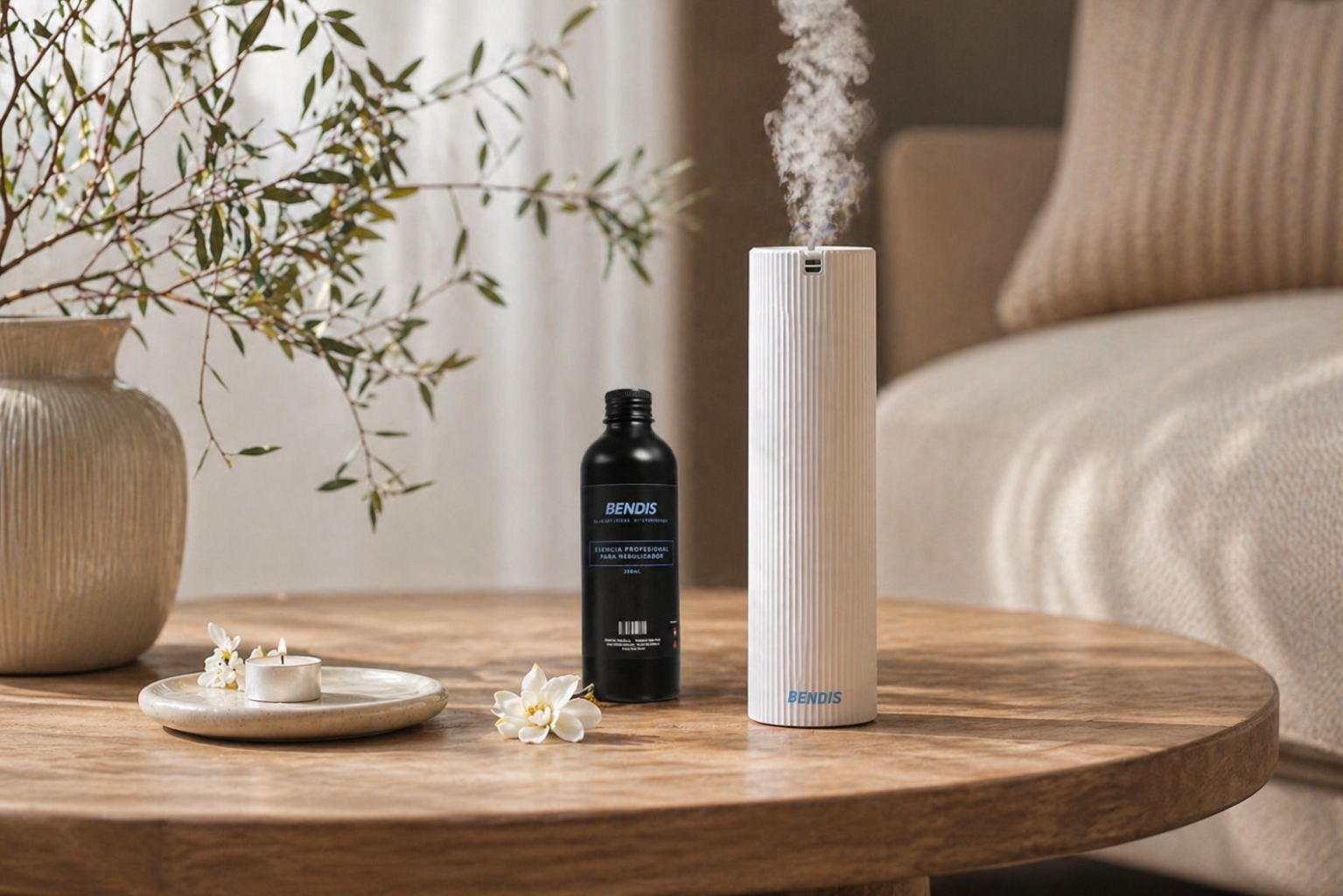 Difusor de aroma BENDIS en ambiente hogar - aromatización profesional