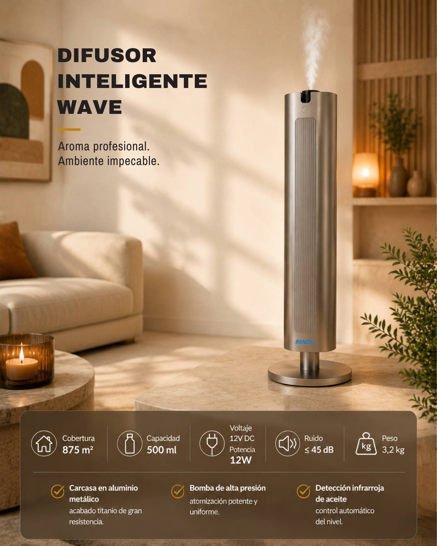 BENDIS WAVE (875 m²)