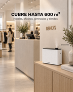El difusor BENDIS ATMOS aromatiza hasta 600 m² en tiendas y hoteles