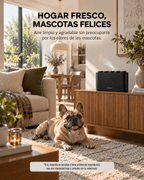 Difusor BENDIS AURA 5 en casa con perro: aroma limpio en hogares con mascotas