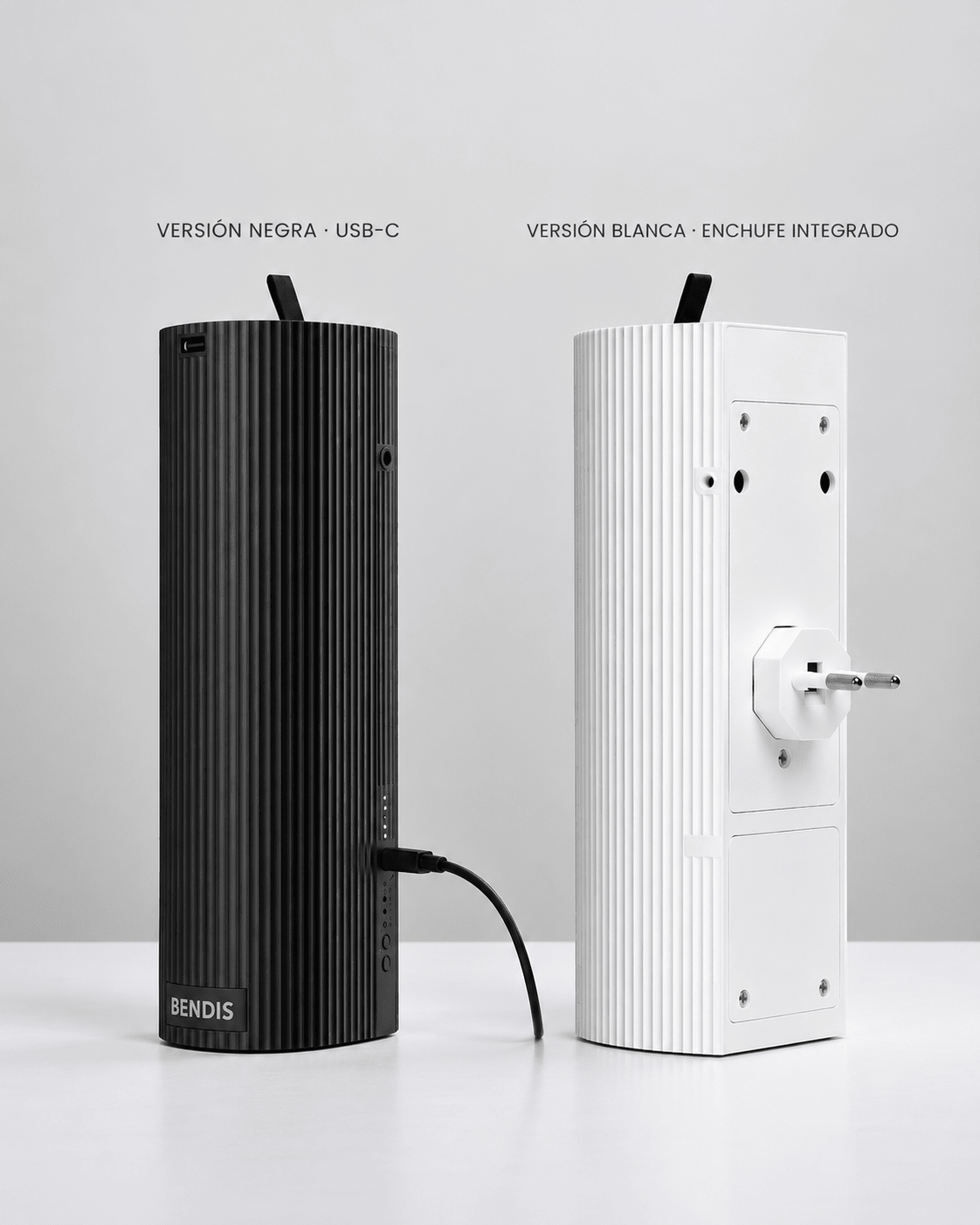 Difusor de aromas BENDIS LUME en negro y blanco