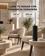 Difusor BENDIS LUME en la sala de espera de una clínica: 100 m² de cobertura y 200 ml de capacidad