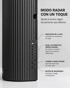 Modo radar del difusor BENDIS LUME: se activa al detectar presencia