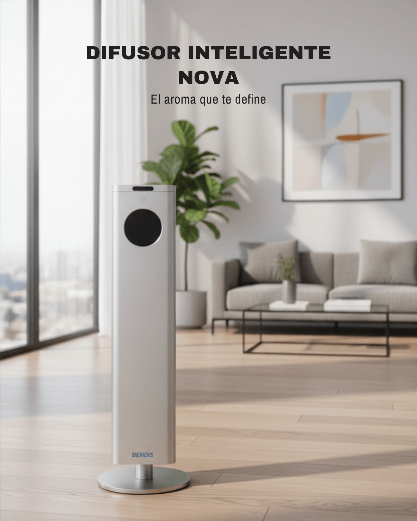 Difusor de aroma BENDIS NOVA – En gran espacio | Difusor industrial para espacios hasta 1600 m²