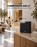 El difusor BENDIS ORBIT aromatiza hasta 600 m² en hoteles, tiendas y oficinas