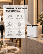 Características del difusor de aromas profesional BENDIS ORBIT