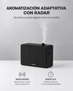 Modo radar y modo 24 h del difusor BENDIS PULSE: se activa cuando alguien entra en el baño