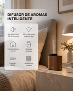 Características del difusor de aromas inteligente BENDIS SENSE
