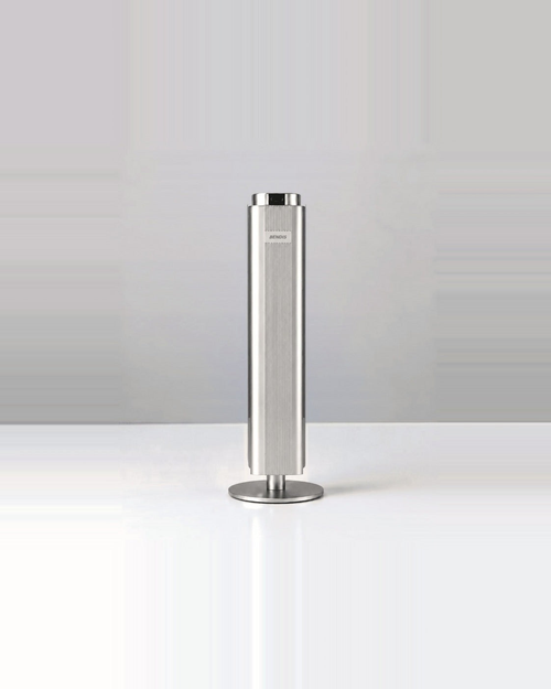 Difusor de aromas profesional BENDIS WAVE de columna en acabado titanio para hasta 875 m²