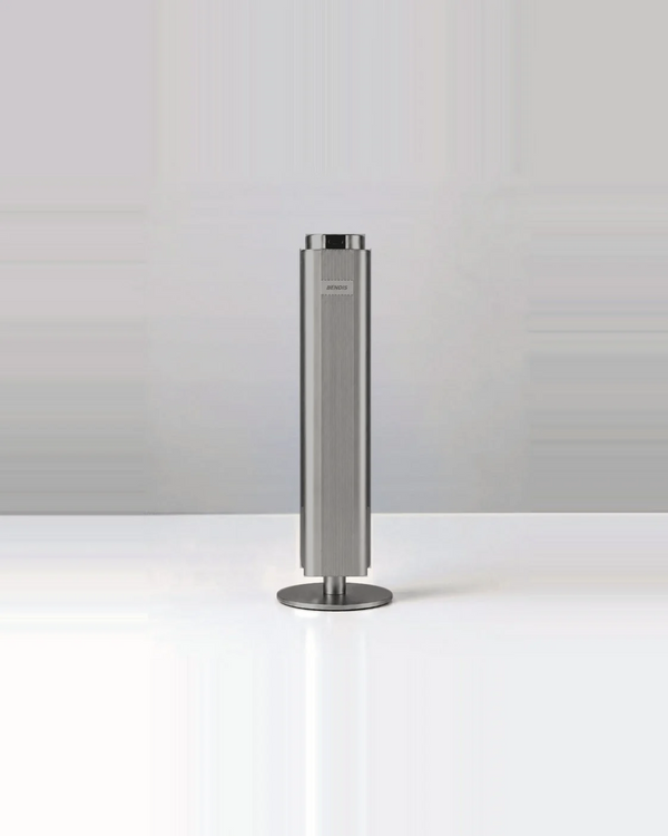 Difusor de aromas profesional BENDIS WAVE de columna en acabado titanio para hasta 875 m²