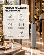 Características del difusor de aromas profesional BENDIS WAVE