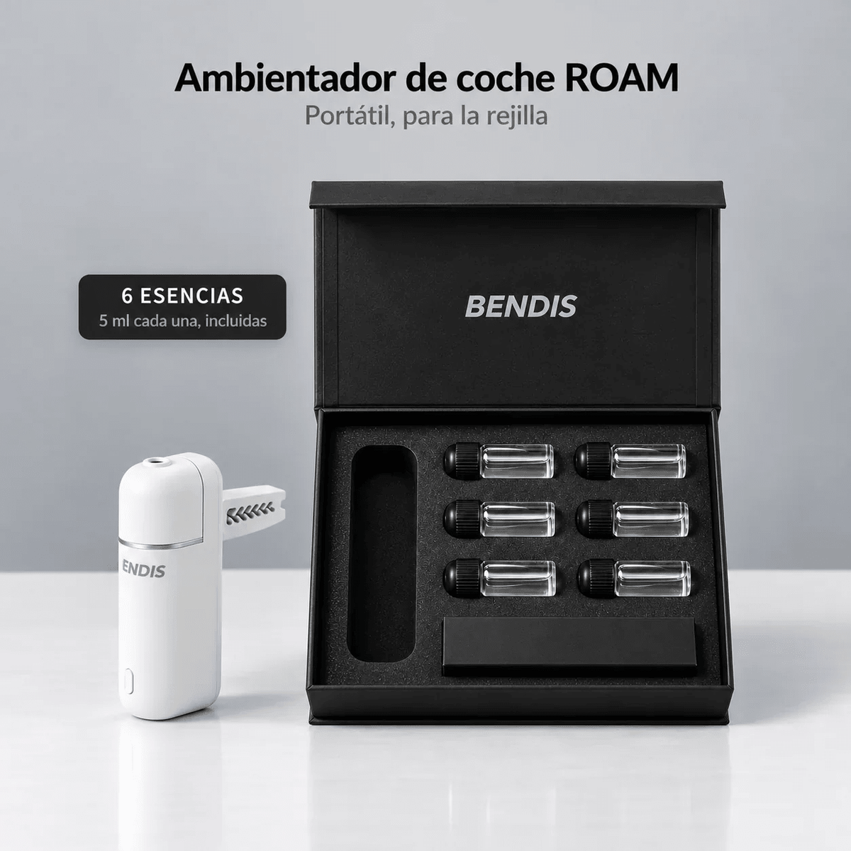 PACK BIENVENIDA - PARA TU COCHE · BENDIS DRIVE + fragancia + 2 muestras gratis - BENDIS