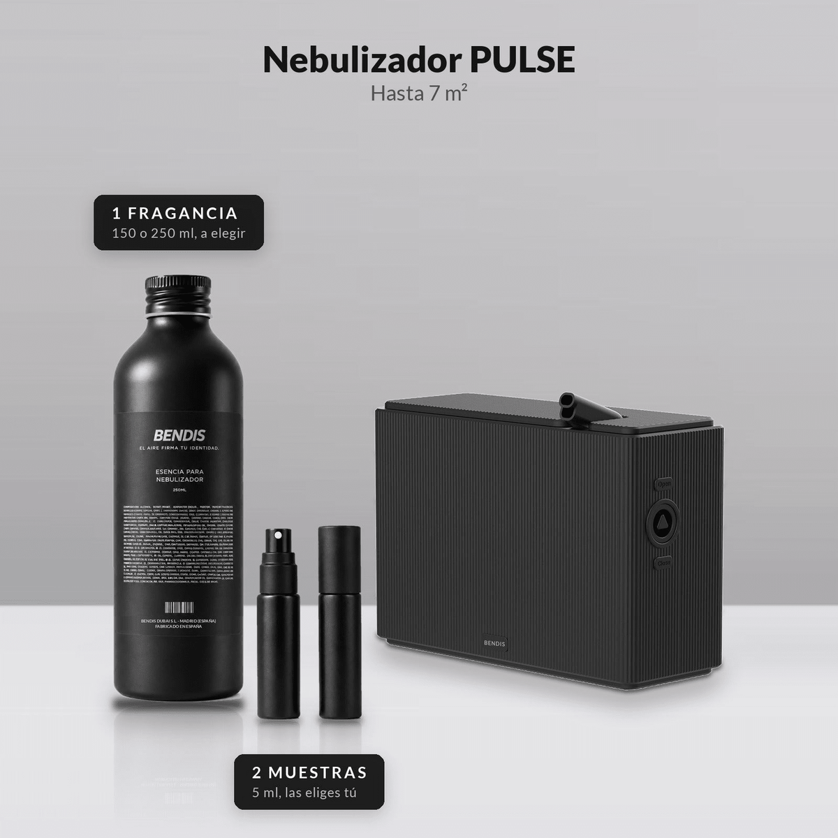 PACK CASA · Difusor + fragancia + 2 muestras gratis - BENDIS