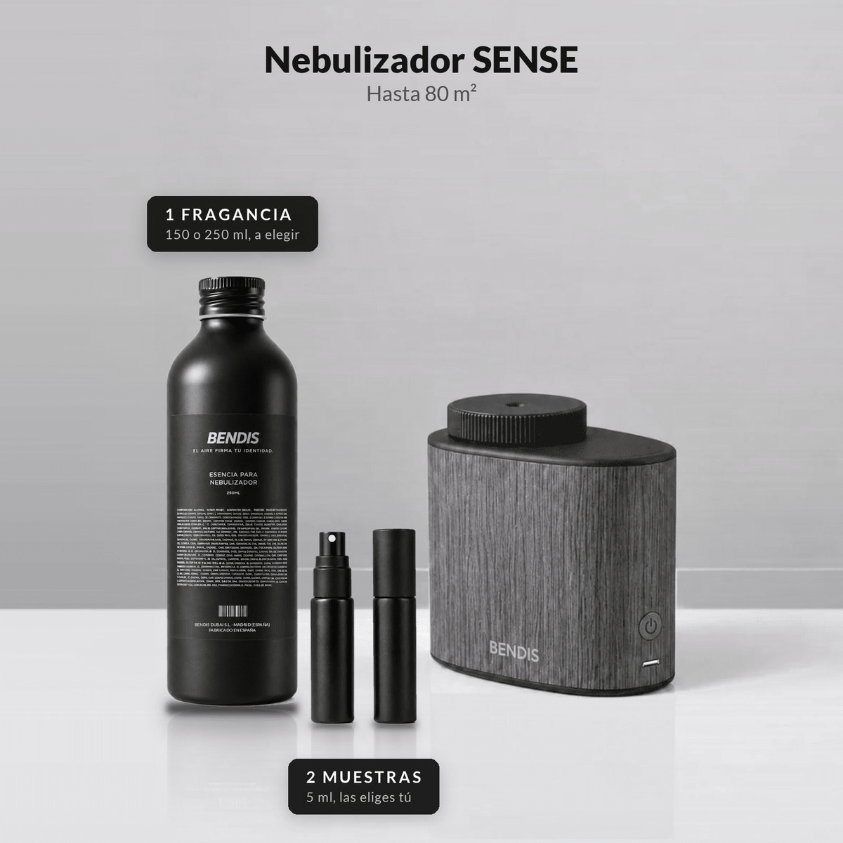 PACK CASA · Difusor + fragancia + 2 muestras gratis - BENDIS