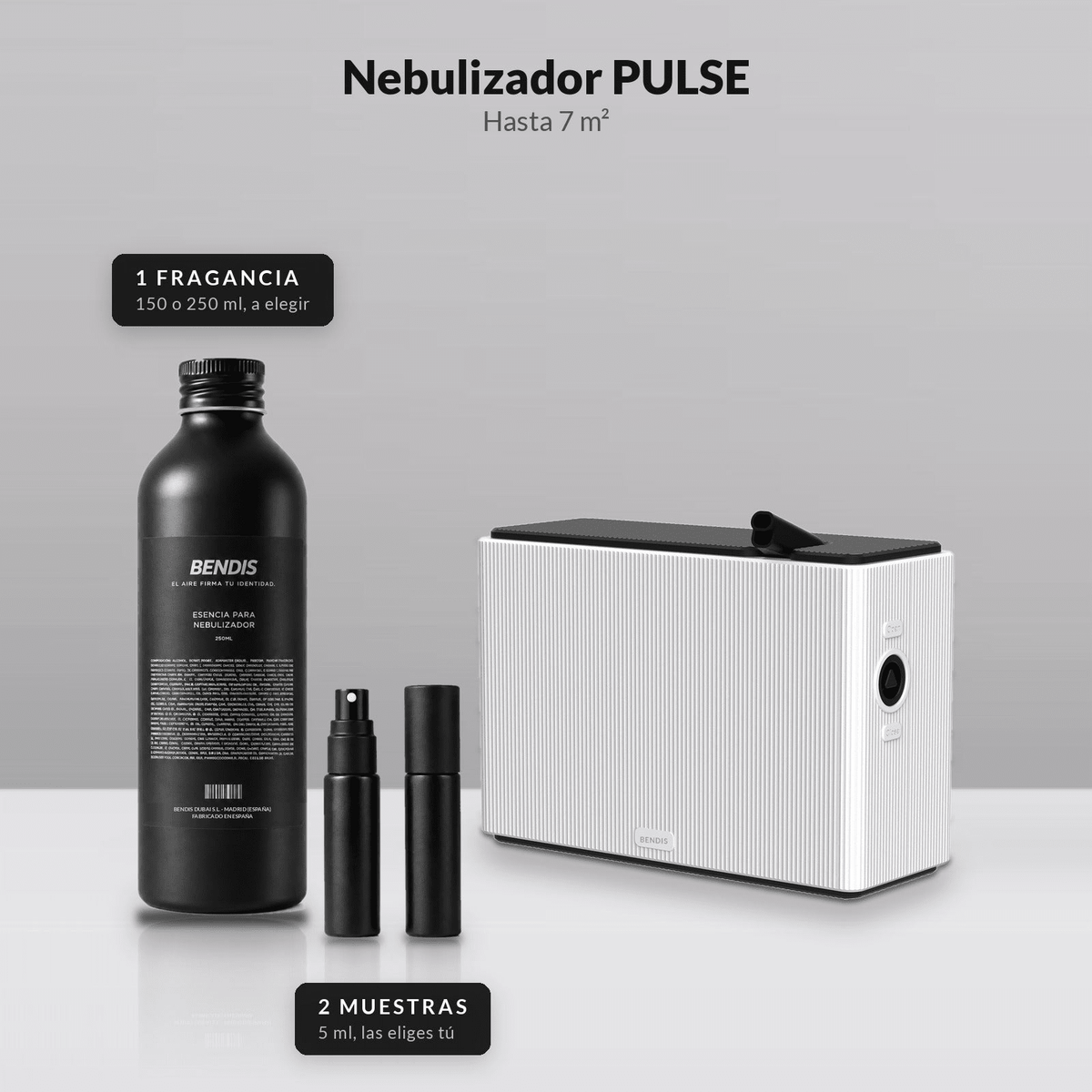 PACK CASA · Difusor + fragancia + 2 muestras gratis - BENDIS