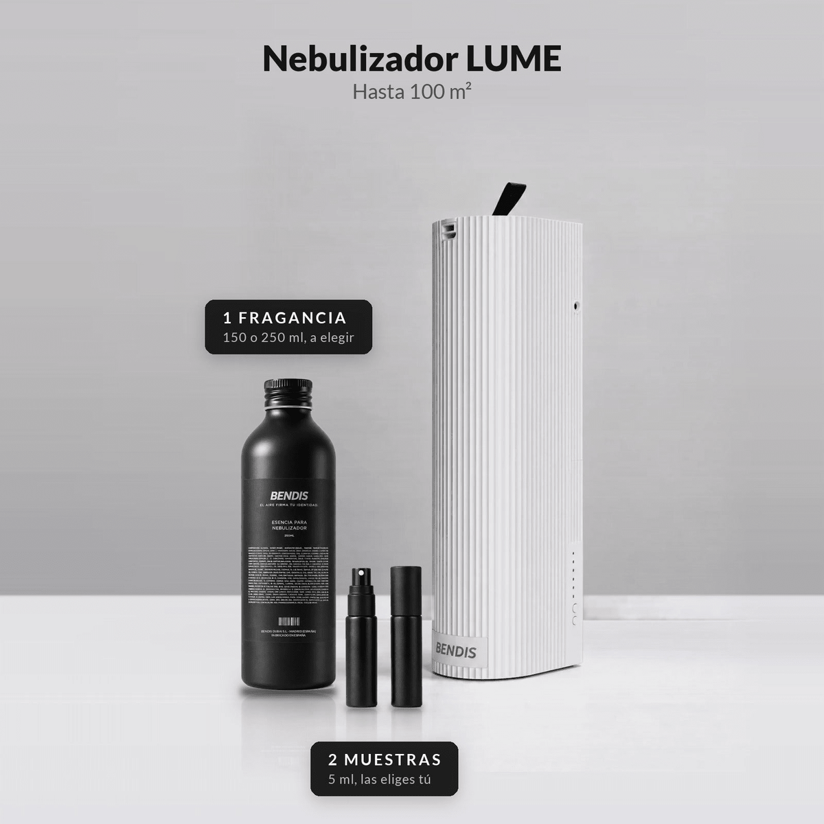 PACK CASA · Difusor + fragancia + 2 muestras gratis - BENDIS