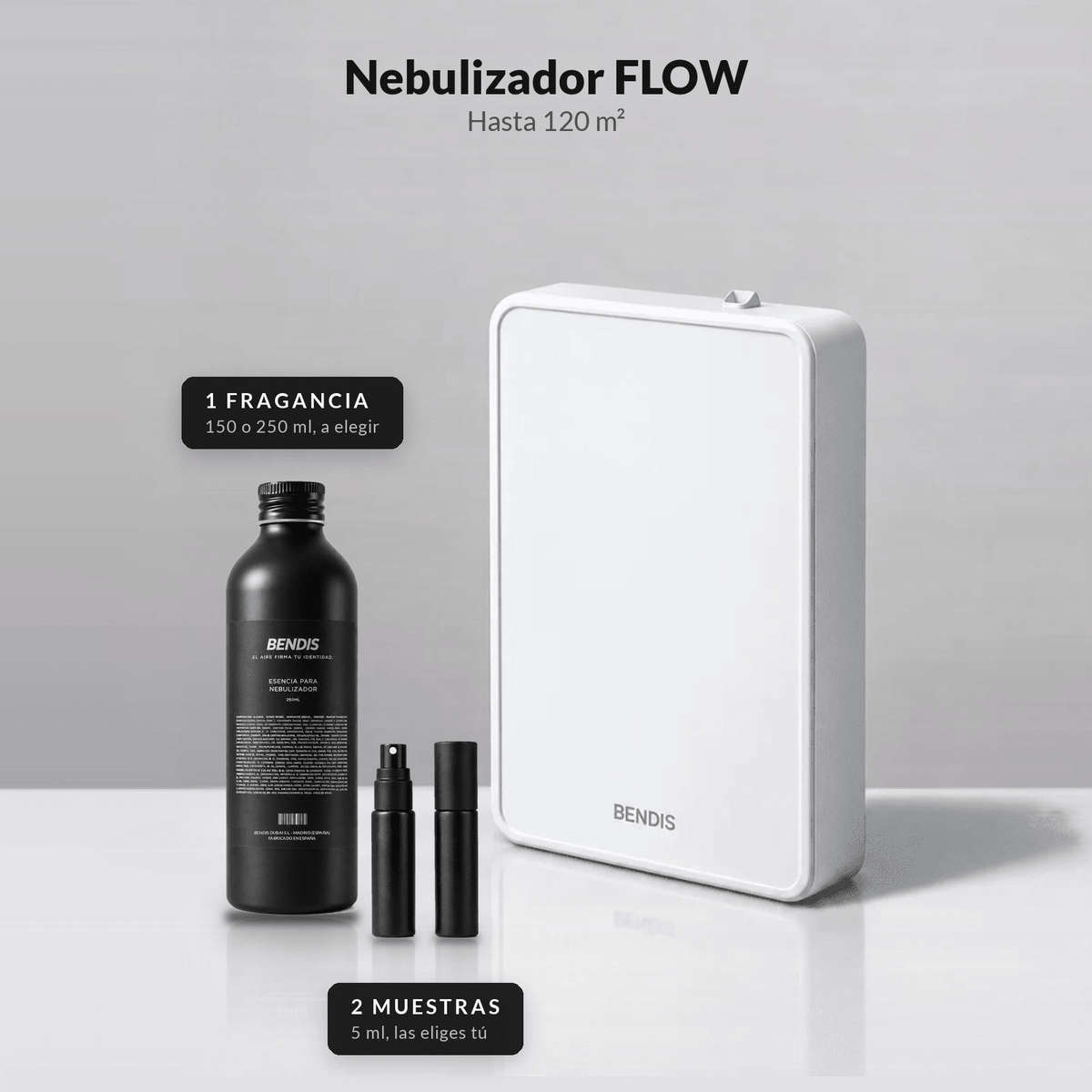 PACK CASA · Difusor + fragancia + 2 muestras gratis - BENDIS