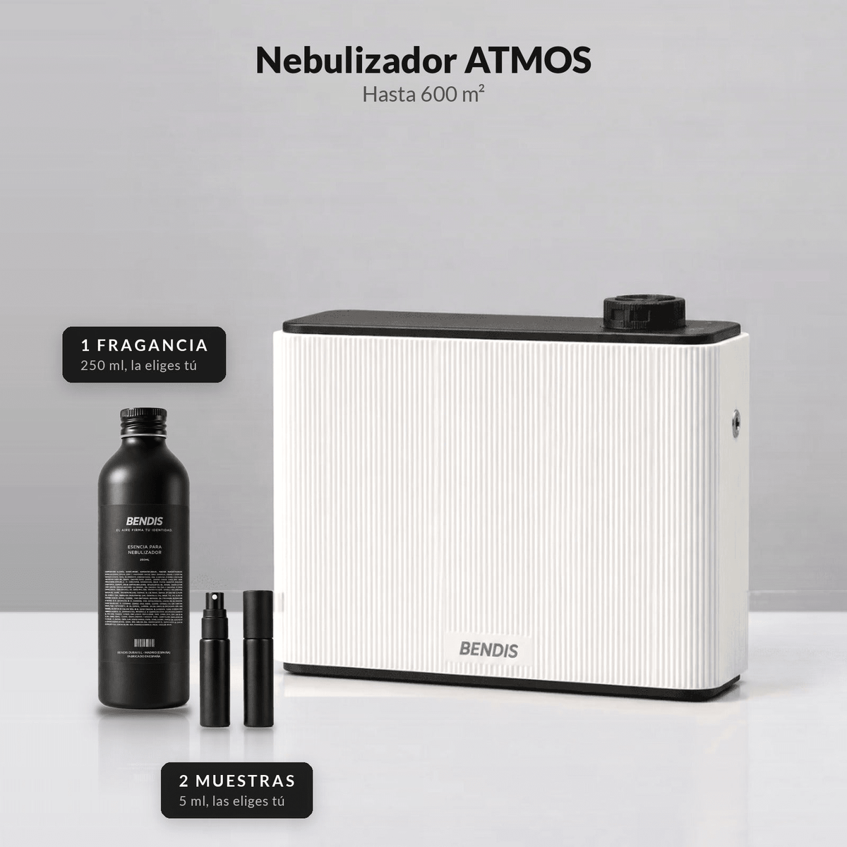 PACK NEGOCIO · Difusor profesional + fragancia + 2 muestras gratis - BENDIS