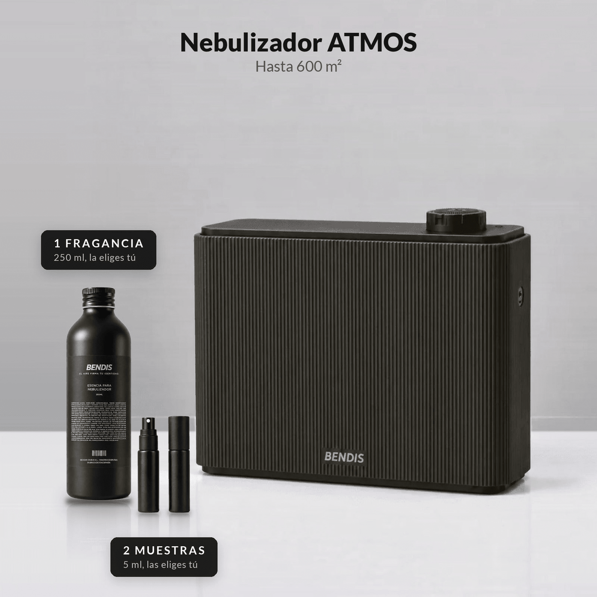 PACK NEGOCIO · Difusor profesional + fragancia + 2 muestras gratis - BENDIS