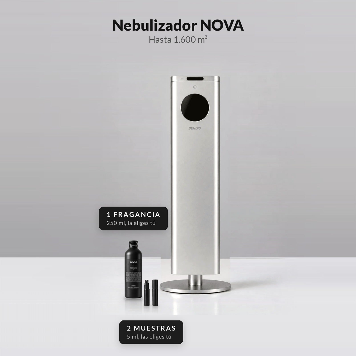 PACK NEGOCIO · Difusor profesional + fragancia + 2 muestras gratis - BENDIS