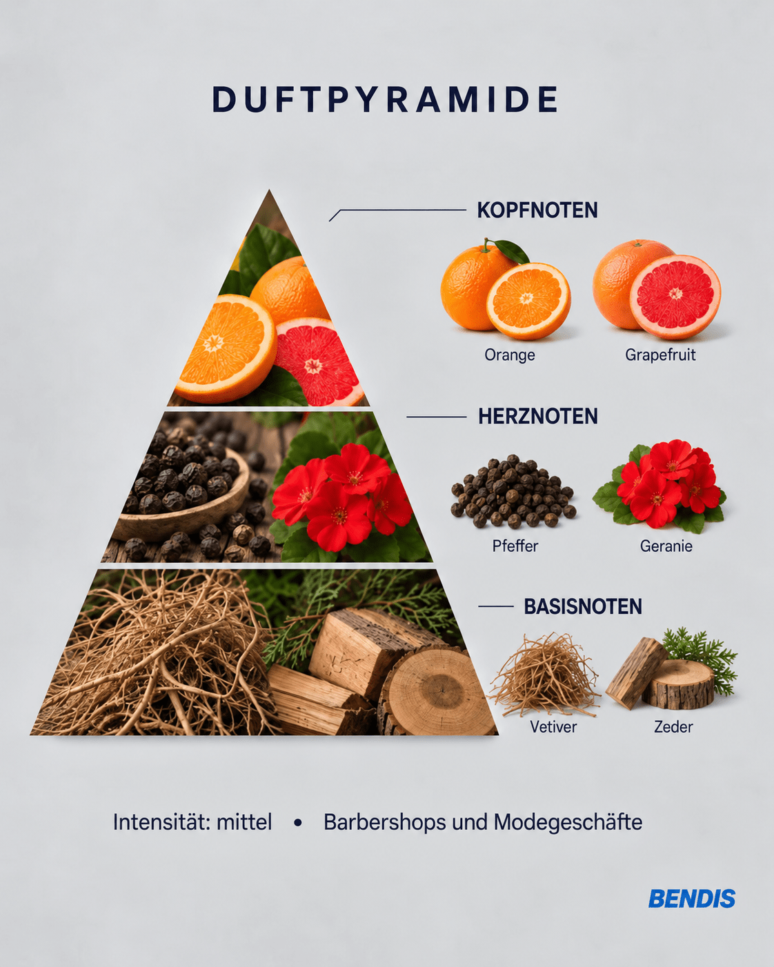 REFILL FRAGANCIA · N°10 Terre d'Hermès | Amaderada · Mineral · Cítrica - BENDIS