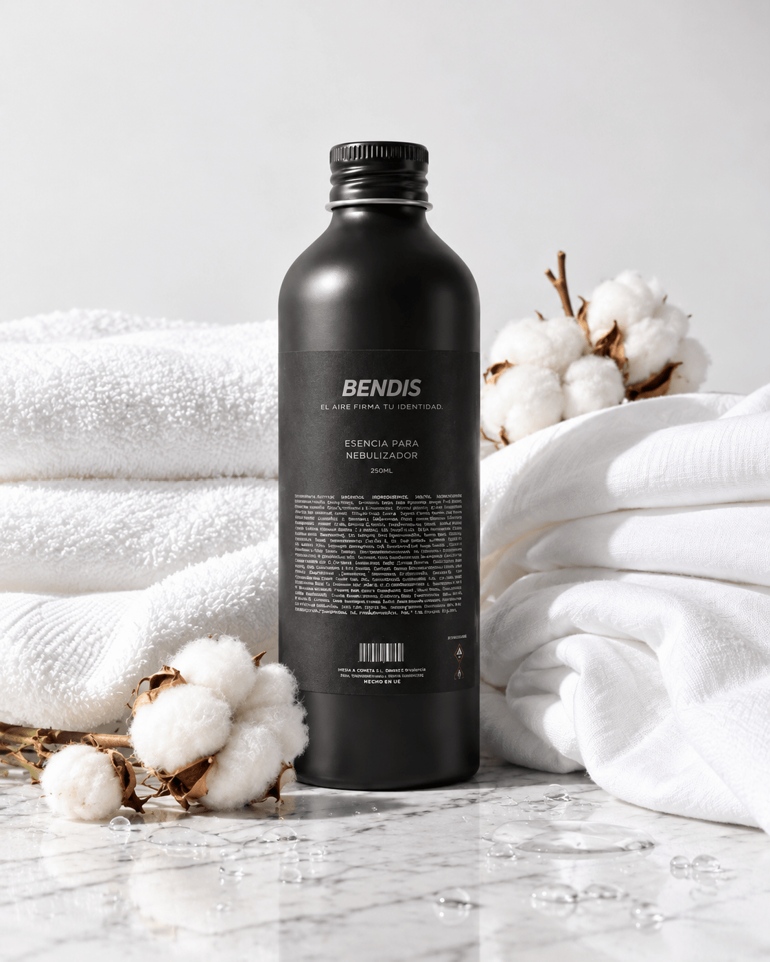 250 ml BENDIS essence for scent diffusers, Aqua fragrance with a clean laundry scent