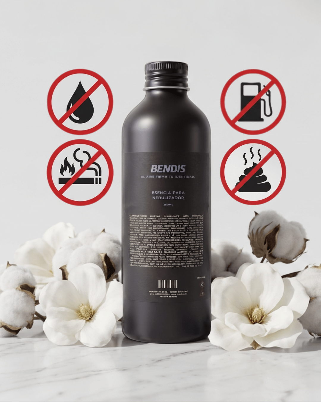 REFILL NEUTRALIZADOR | Cotton Fresh — Humo · Quemado · Fecal · Sudor - BENDIS